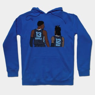 Jaren Jackson Jr and Ja Morant Hoodie